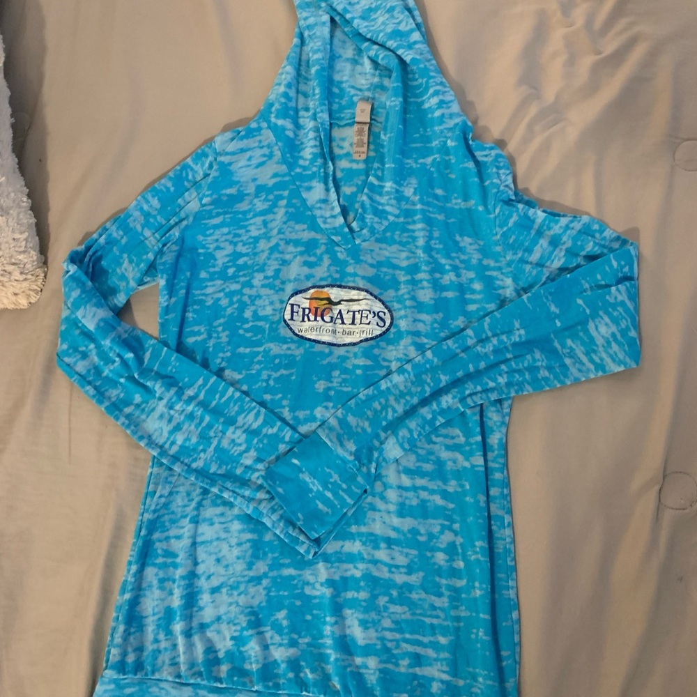 Never worn frigates very light hoodie
